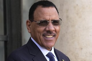 Le président renversé Mohamed Bazoum.